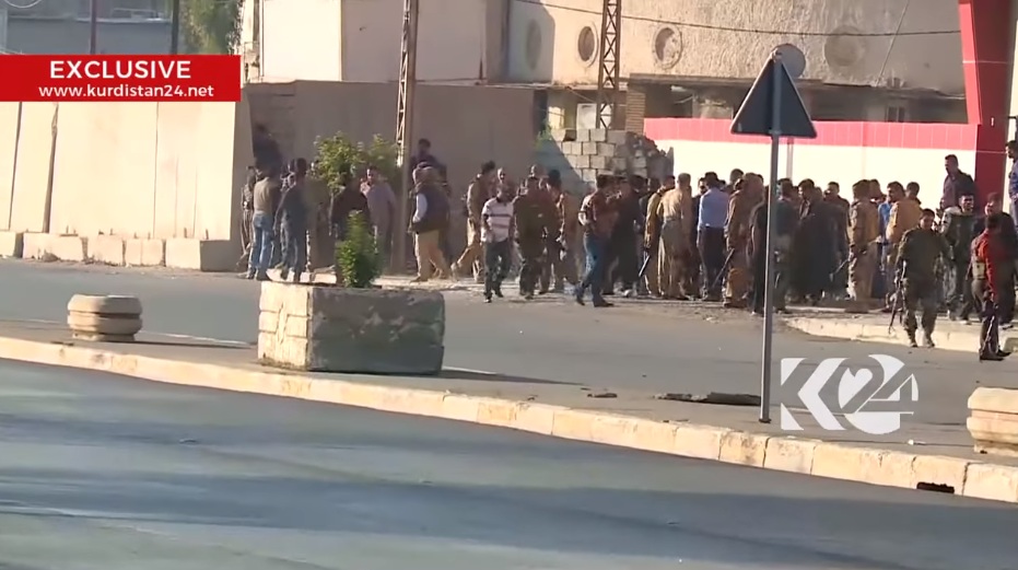 لقطات لكوردستان24 عن هجوم كركوك